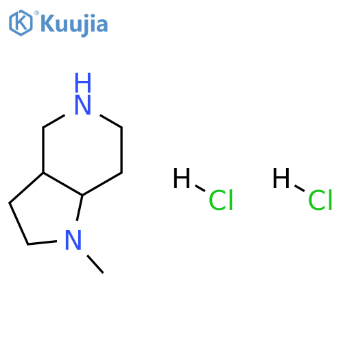 1-Methyl-octahydro-1H-pyrrolo[3,2-c]pyridine dihydrochloride structure