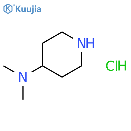 N,N-dimethylpiperidin-4-amine;hydrochloride structure