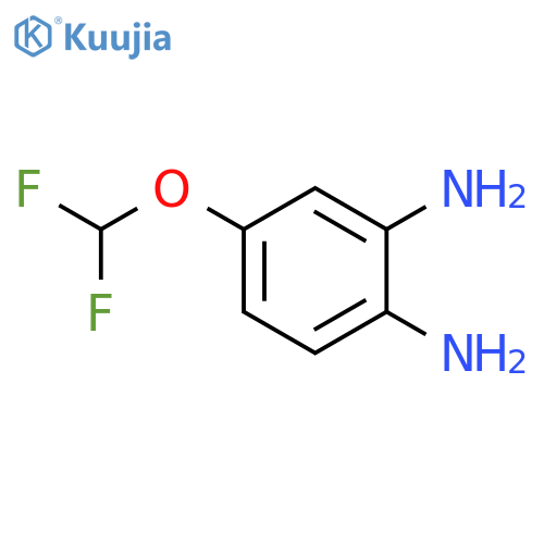 4-Difluoromethoxy-1,2-phenylendiamine structure