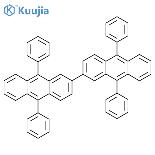 9,9',10,10'-Tetraphenyl-2,2'-bianthracene structure