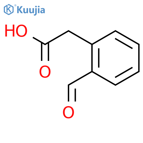 2-(2-Formylphenyl)acetic acid structure