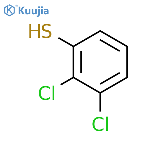 2,3-dichlorobenzenethiol structure
