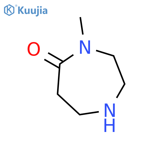 4-Methyl-1,4-diazepan-5-one structure