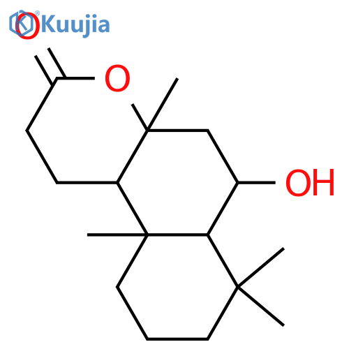 14,15,16-Trinor-13,8-labdanolide; 8αOH-form, 6α-Hydroxy structure