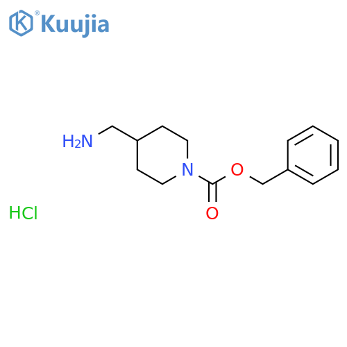 4-Aminomethyl-Piperidine-1-Carboxylic Acid Benzyl Ester-Hydrochloride Salt structure
