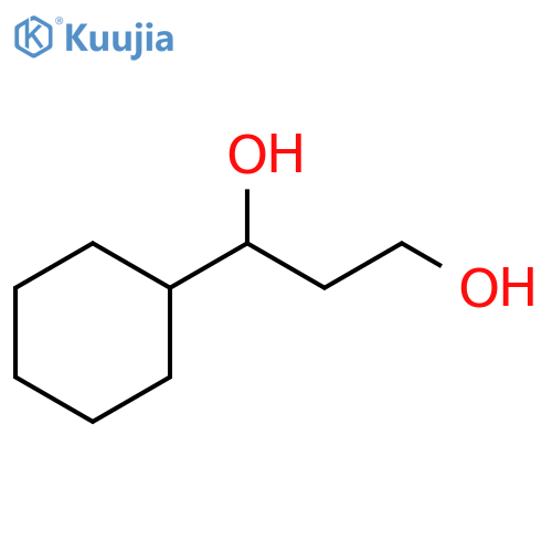 1,3-Propanediol, 1-cyclohexyl-, (S)- (9CI) structure