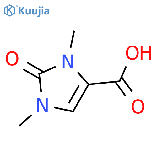 1,3-dimethyl-2-oxo-2,3-dihydro-1H-imidazole-4-carboxylic acid structure