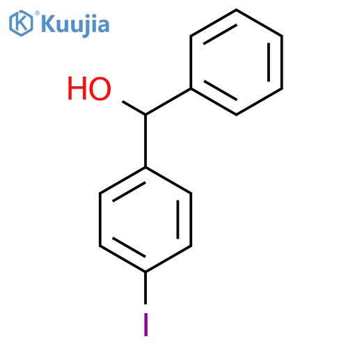 (4-iodophenyl)(phenyl)methanol structure