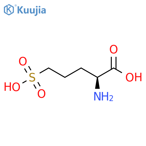 (2S)-2-amino-5-sulfopentanoic acid structure