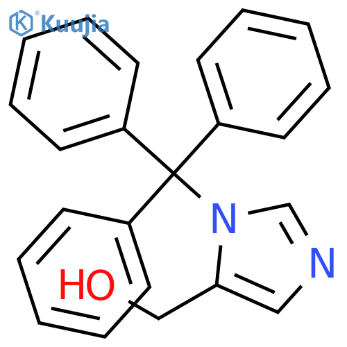 (1-Trityl-1H-imidazol-5-yl)methanol structure