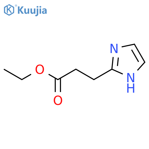 Ethyl 3-(1H-Imidazol-2-yl)propanoate structure