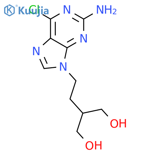 6-Chloro Didesacetyl Famciclovir structure
