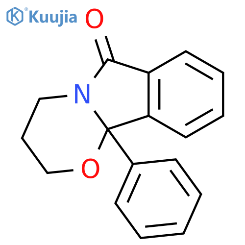 2H-[1,3]Oxazino[2,3-a]isoindol-6(10bH)-one, 3,4-dihydro-10b-phenyl- structure