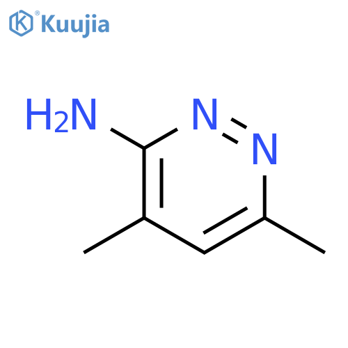 4,6-dimethylpyridazin-3-amine structure