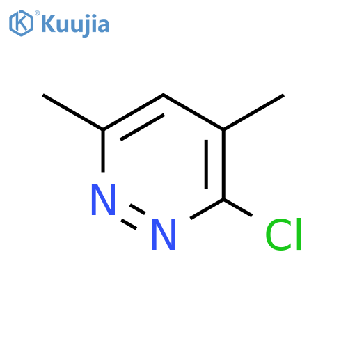 3-chloro-4,6-dimethylpyridazine structure