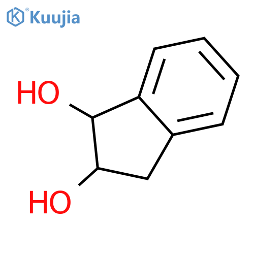 1H-Indene-1,2-diol, 2,3-dihydro-, (1S,2S)- structure