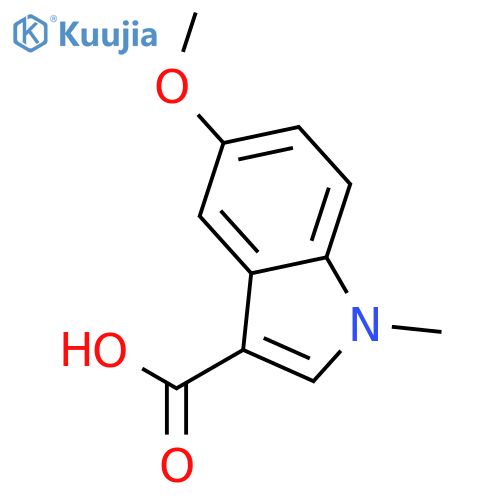5-methoxy-1-methyl-1H-Indole-3-carboxylic acid structure