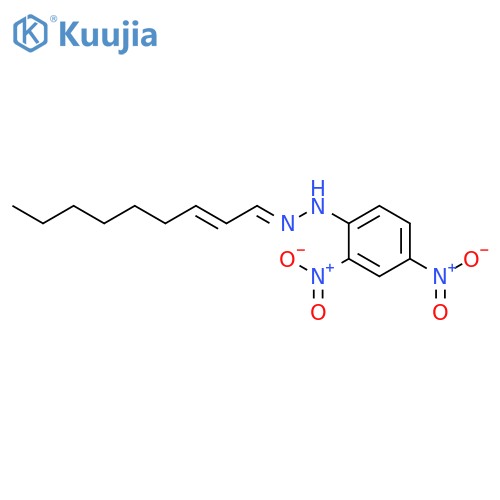 2-NONENAL, (2,4-DINITROPHENYL)HYDRAZONE structure
