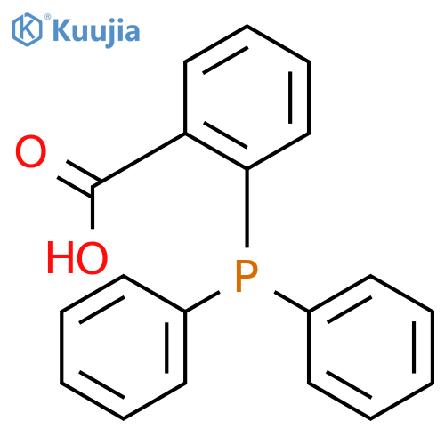 2-(Diphenylphosphino)benzoic acid structure