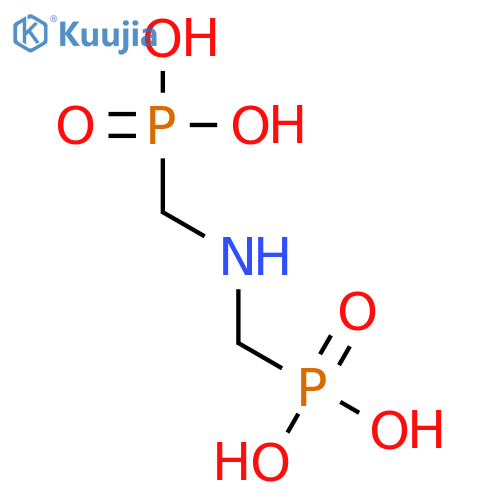 Iminodi(methylphosphonic Acid) structure