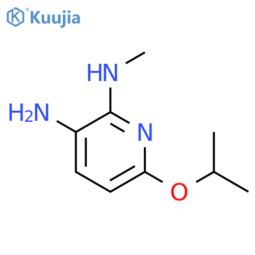 6-Isopropoxy-N2-methylpyridine-2,3-diamine structure