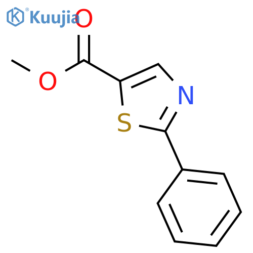 2-Phenyl-thiazole-5-carboxylic Acid methyl ester structure