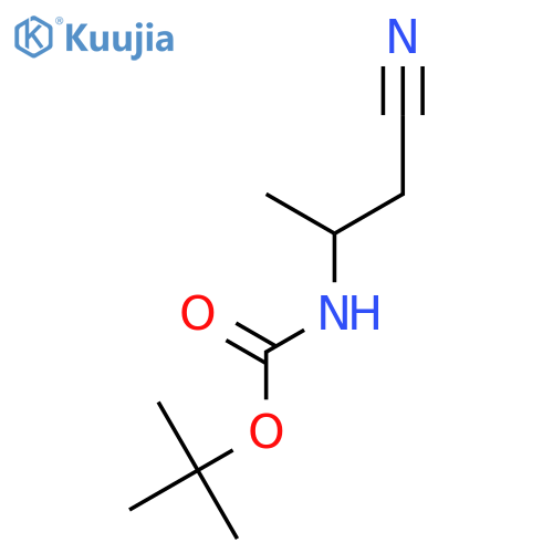 (S)-tert-Butyl (1-cyanopropan-2-yl)carbamate structure