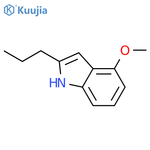 4-Methoxy-2-propyl-1H-indole structure