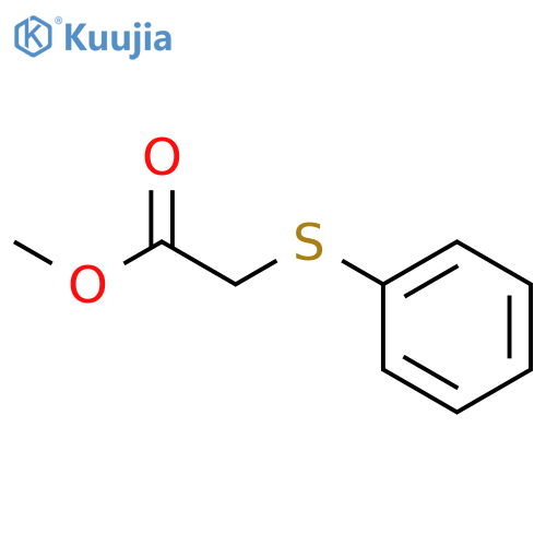 methyl 2-(phenylsulfanyl)acetate structure