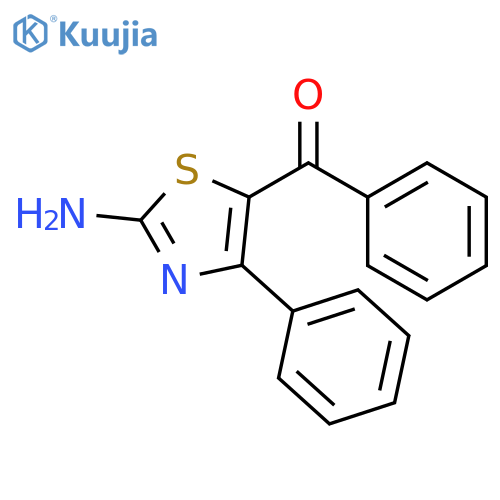 5-benzoyl-4-phenyl-1,3-thiazol-2-amine structure