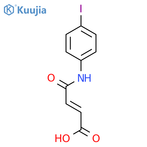 4-((4-Iodophenyl)amino)-4-oxobut-2-enoic acid structure