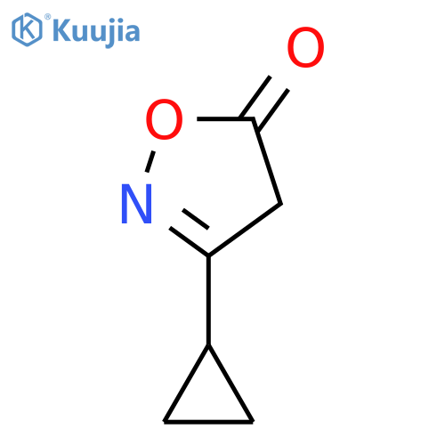 3-Cyclopropyl-4,5-dihydro-1,2-oxazol-5-one structure