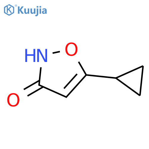 5-cyclopropyl-1,2-oxazol-3-ol structure