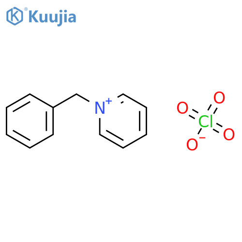 Pyridinium, 1-(phenylmethyl)-, perchlorate structure