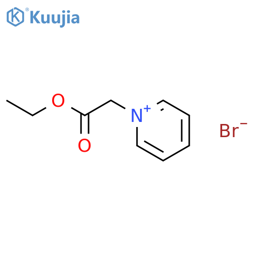 1-(2-Ethoxy-2-oxoethyl)pyridinium Bromide structure