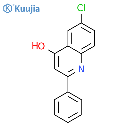 6-Chloro-2-phenylquinolin-4-ol structure