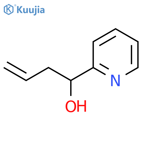 1-(Pyridin-2-yl)but-3-en-1-ol structure
