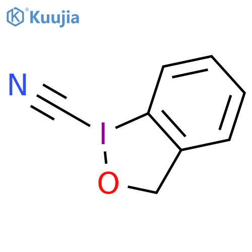 1,2-Benziodoxole-1(3H)-carbonitrile, 3-oxo- structure