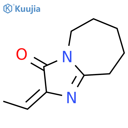 2-ethylidene-2,5,6,7,8,9-hexahydro-3H-Imidazo[1,2-a]azepin-3-one structure