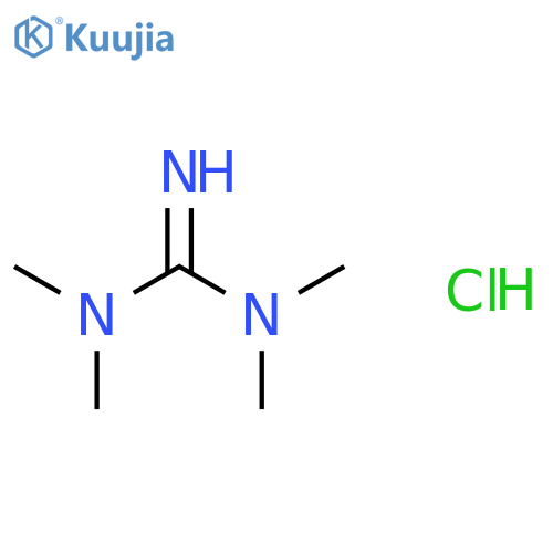 Guanidine,N,N,N',N'-tetramethyl-, hydrochloride (1:1) structure