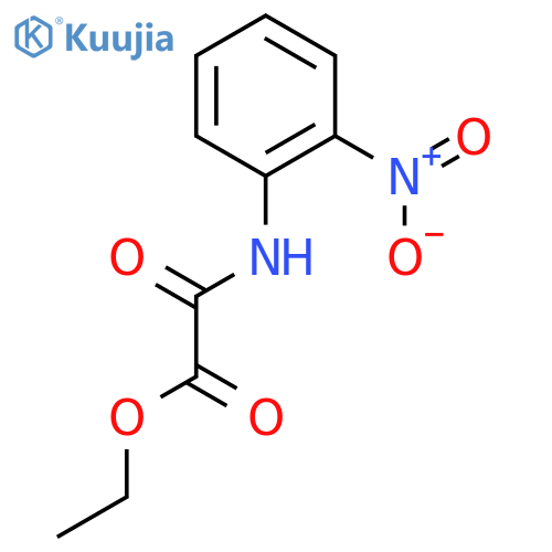 Acetic acid, [(2-nitrophenyl)amino]oxo-, ethyl ester structure