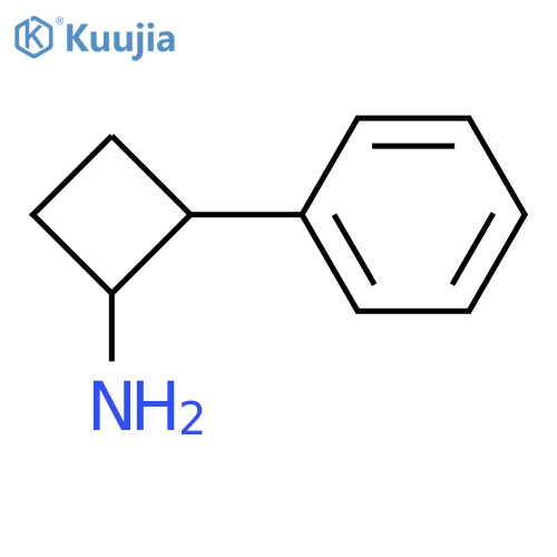 2-phenylcyclobutan-1-amine structure
