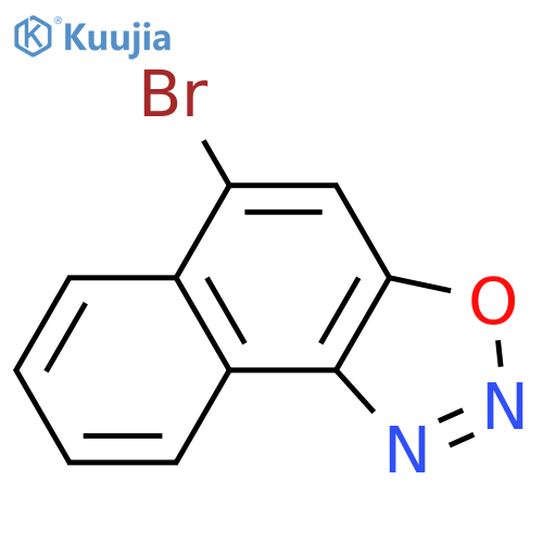 5-Bromonaphtho[1,2-d][1,2,3]oxadiazole structure