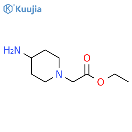 ethyl 2-(4-aminopiperidin-1-yl)acetate structure