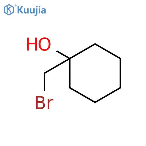 1-(bromomethyl)cyclohexan-1-ol structure