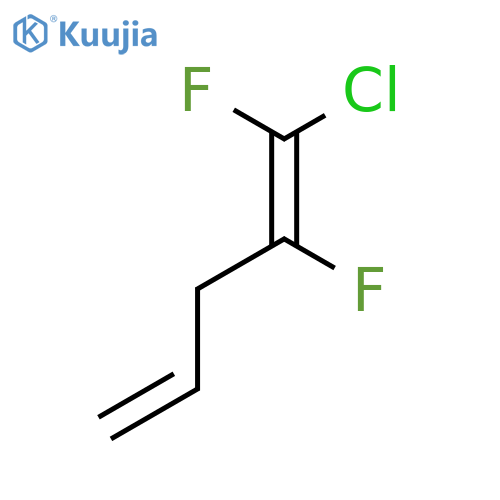1-Chloro-1,2-difluoro-1,4-pentadiene structure