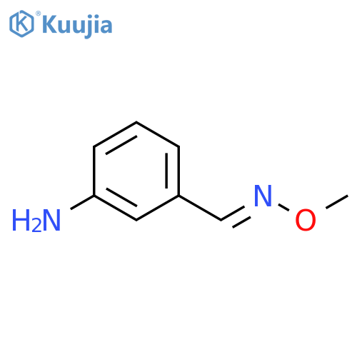 Benzaldehyde, 3-amino-, O-methyloxime (9CI) structure