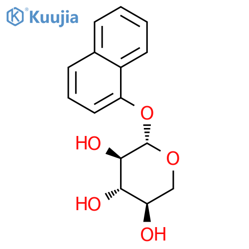 b-D-Xylopyranoside, 1-naphthalenyl(9CI) structure
