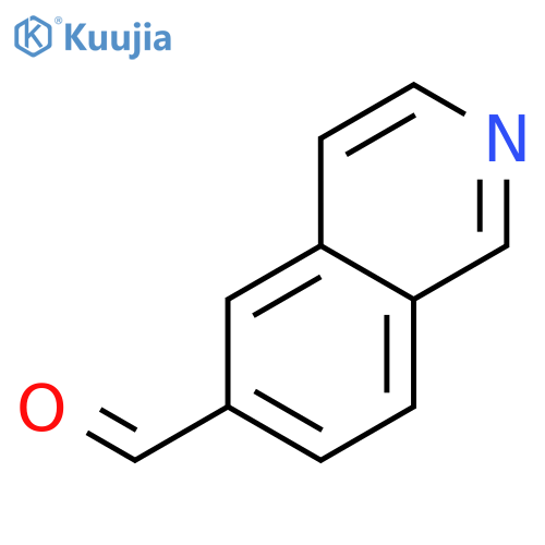 Isoquinoline-6-carbaldehyde structure