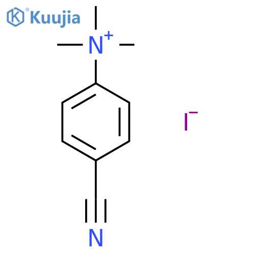 Benzenaminium, 4-cyano-N,N,N-trimethyl-, iodide structure
